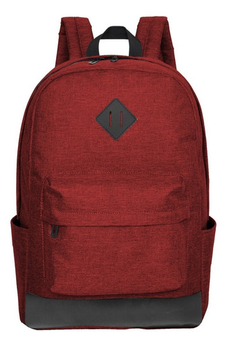 Mochila Multiuso Liceal Ebox Notebook Color Rojo