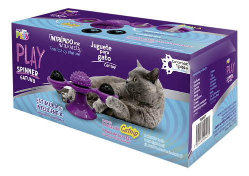 Fancy Pets Juguete Gato Interactivo Spinner Gatuno Catnip