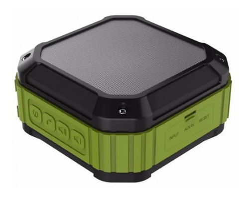 Bocina Bluetooth Celular Contra Agua Gris /verde Aukey | Envío gratis