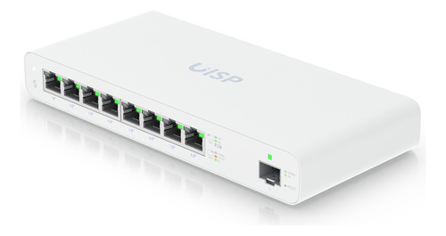 Switch Poe Pasivo 27v 8 Puertos, Micropop, Ubiquiti Uisp-s