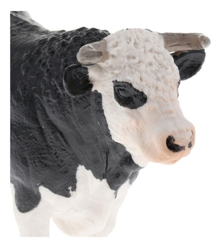 Realista Granja Animal Vaca Modelo Figura Estatuilla Niños B
