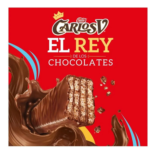 Carlos V Chocogalleta 15 Pz De 15 Gr C/u