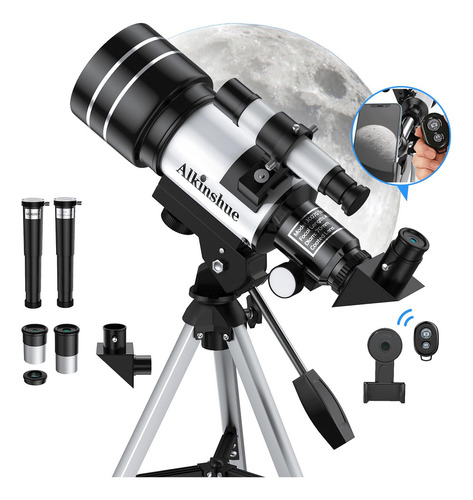 Telescopio Refractor Yiwushi 70mm 400mm Para Niños