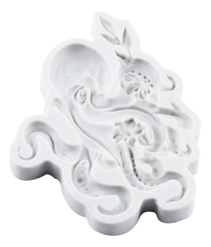 Tentáculos Lingzhi Pulpo De Fondant Moldes De Silicona Pulpo