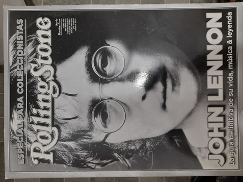 John Lennon Revista Rolling Stone Edición Especial Colección