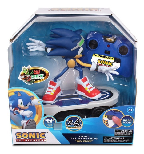 Sonic Con Skate A Control Remoto - Sonic Free Riders