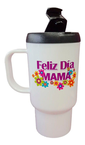 Jarro Termico Frase Feliz Dia Mama Celebracion Madre