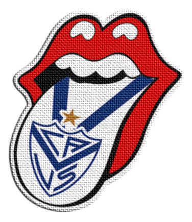 Parche Termoadhesivo Escudo Lengua Velez Sarsfield