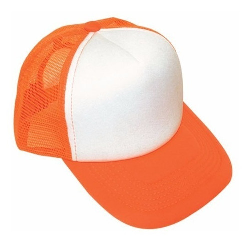 Gorra Trucker Malla Neón Ideal Para Sublimar