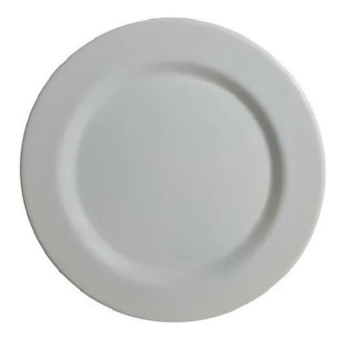 Plato De Melamina Melamine  25 Cm Llanos Nuevos 12 Unidades