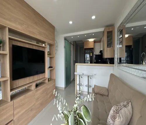 Vendo Aparta Estudio alto Living Norte Cali Amoblado