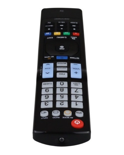 Imagen 8 de 10 de Control Remoto Compatible Con LG Akb73756567 Lcd Tv Smart