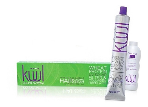 Tinte Para Cabello Kuul En Crema Formula 1 + 1 1/2