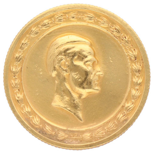 Moneda De 22k Oro Amarillo, 11.2 Gramos