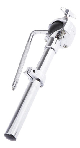 Soporte De Tom Individual Acero Duradero Plateado