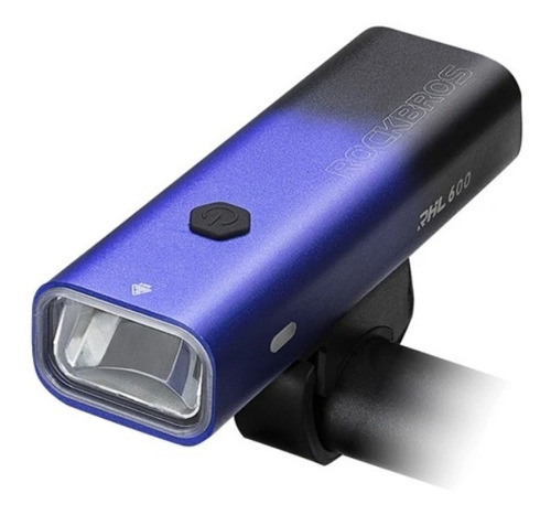 Rockbros Luz Potente Para Bicicleta 600lm200mde Iluminación Color Azul