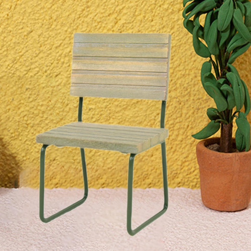 Mini Muebles Rústicos De Simulación Para Silla Individual