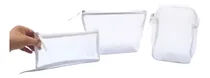 Comprar Set X 3 Neceser Estuches Surtido Viajeros Semitransparentes
