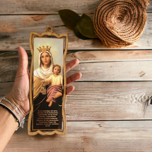 10 Retablos Separador Recuerdos Religiosos Virgen Del Carmen