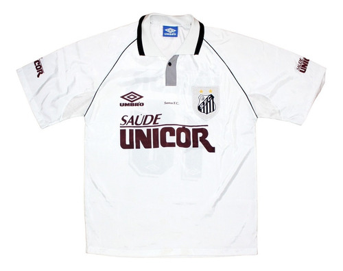 Camiseta Santos 1997-98, Talla L, #10, Vintage