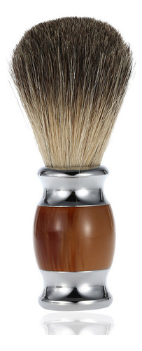 Brocha De Afeitar Pure Badger Con Mango De Resina For Hombr