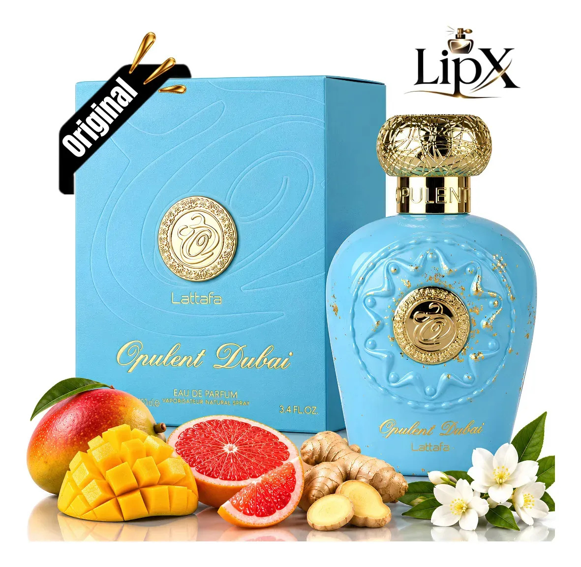 Perfume Árabe Lattafa Opulent Dubai EDP 100ml