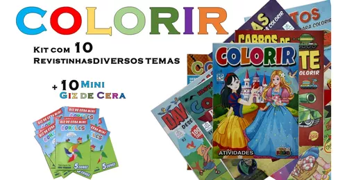 Kit 50 Desenhos Para Colorir Infantil Folha A4 Pokemon Anime