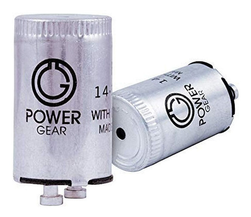 Arrancador Fluorescente Power Gear Fs-2, Estándar (2 Pines),