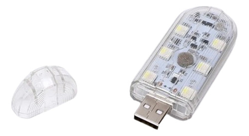 Lampara Touch Recargable Usb Con Velcro Multicolores