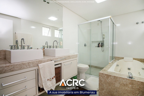 Imagem 7 de 14 de Acrc Imóveis - Apartamento À Venda No Bairro Jardim Blumenau Com Piscina Privativa - Ap04033 - 68896561