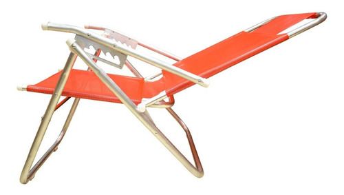 Imagen 7 de 9 de Reposera Aluminio 5 Posiciones Alta Kit X2- Disentino®