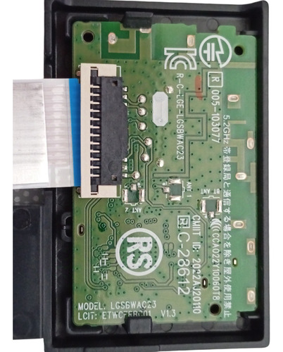 Boton + Modulo Wifi LG 55ur8750psa Lgsbwac23 (Usado)