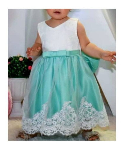 Vestidos De Niñas Fiestas Cumpleaños Y Bautizos T2 T4 T6 T8