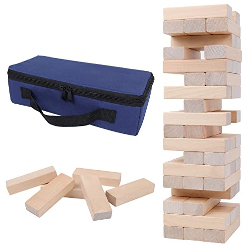 Gothink Juego Clásico De Torre De Madera, Juego De Mesa Apil