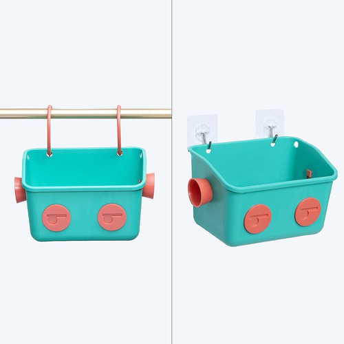 Organizador Regadera De Almacenamiento Juguetes De Baño Color multicolor