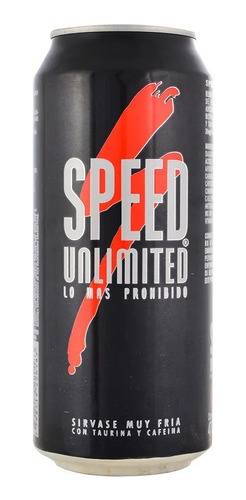 Lata Bebida Energizante Speed 473 Cc