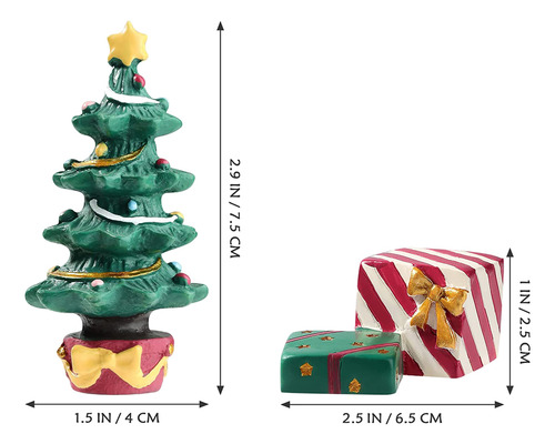 Caja De Regalo En Miniatura Para Decoración De Acuario De Na