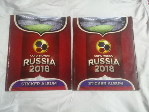 Álbum Panini Mundial Rusia Brasil Copa América