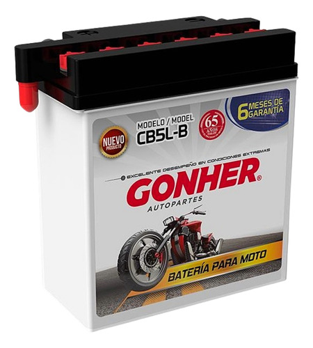 Batería Para Moto Gonher Ducati 1098 Streetfighter S 2010