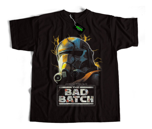 Remera De Algodon Estampada Bad Batch  Star Wars Dtf