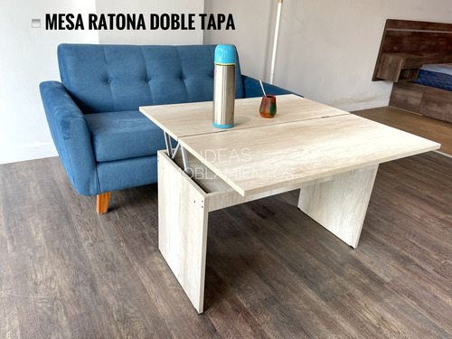 Mesa Ratona Levadiza /extensible Tipo Libro ( Sin Puf ) *