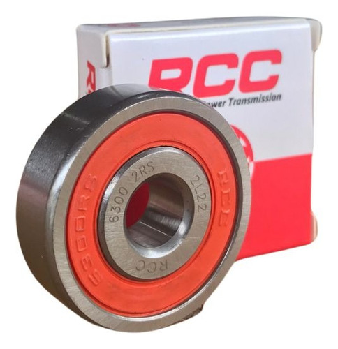 Rolamento 6300 2rs Rcc - Kit Com 10 Peças Medidas 10x35x11