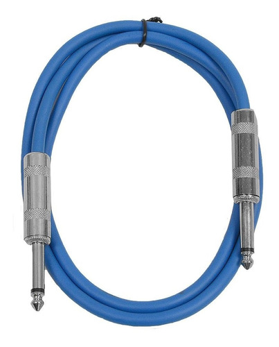 Cable De Conexion Ts De 1/4  | Azul, Sastsx-2 | 0,6 M