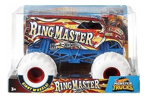 Ruedas Calientes Monster Truck Ring Master Toy, Multicolor.