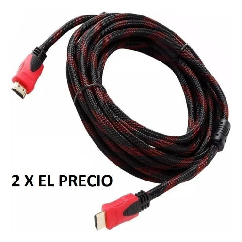 Cable Hdmi 5 Metros Full Hd 1080p Usos Diversos