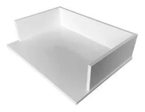 Suporte Mdf Branco 15mm - Microondas/impressora - 58x15x37