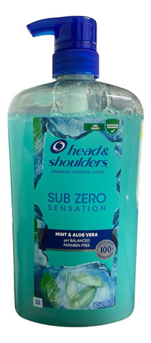  Head & Shouldars Sub Zero Sensation Mint & Aloe Vera 850ml