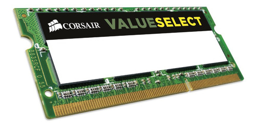 Memoria Ram Value Select Color Verde  4gb Cmso4gx3m1c1333c9