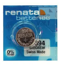 Comprar Pila \u002F Batería Renata 394 100% Original Swiss Para Relojes