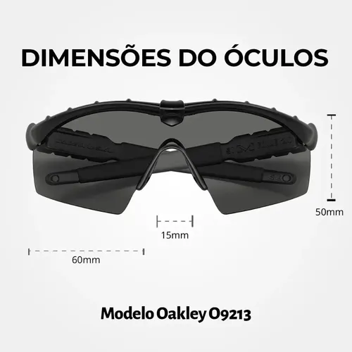 Óculos Oakley Standard Issue M Frame 2.0 Matte Black Grey Liso